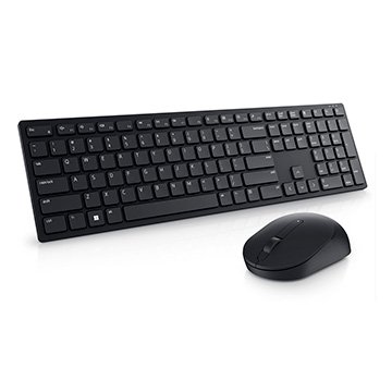 Kit Teclado e Mouse sem Fio KM5221W Preto | Dell