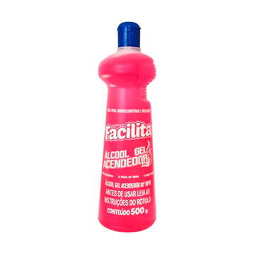 Álcool Gel 80° Facilita 500g