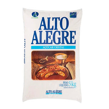 Açúcar Cristal Alto Alegre 5Kg