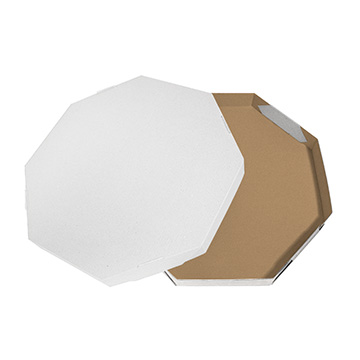 Embalagem Papel para Pizza Média Branca CX 50UN