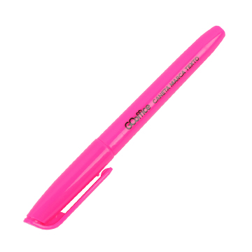 Caneta Marca Texto Go Office Rosa