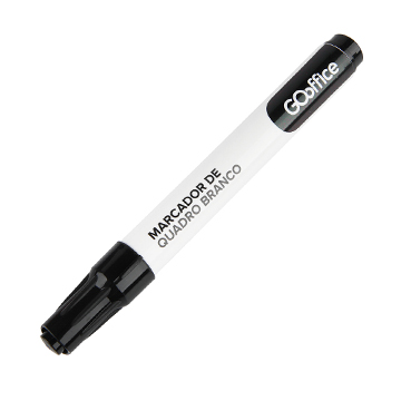 Marcador para Quadro Branco Go Office Preto