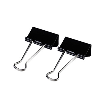 Prendedor de Papel Go Office Preto 51mm CX 12UN