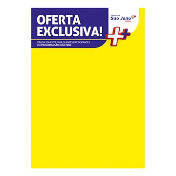 Preçário A4 São João Mais PCT 50UN