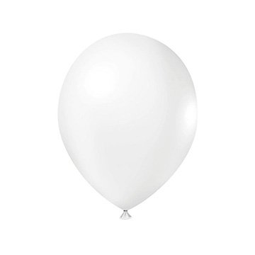 Balão de Látex 11 Branco PCT 50UN
