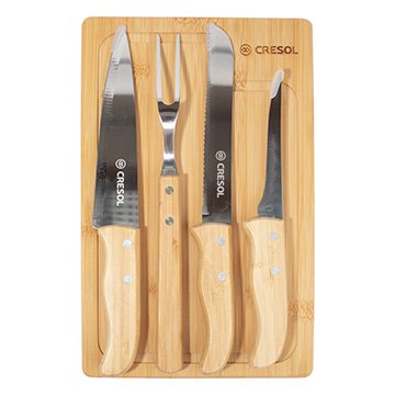 Kit para Churrasco Cresol 5PÇ