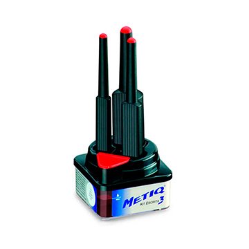 Kit Escrita 3 Pincéis Metiq Sintético