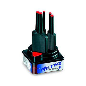 Kit Escrita 5 Pincéis Metiq Sintético