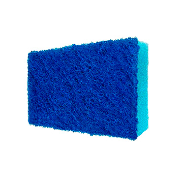 Esponja Azul 3M Scotch Brite Lava Louças PCT 3UN