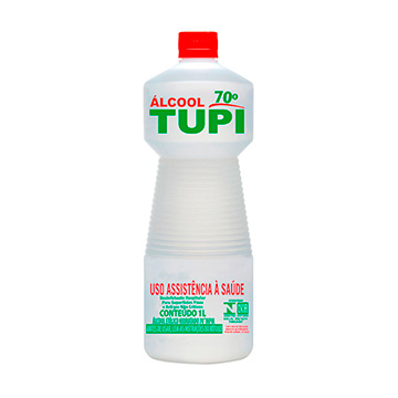 Álcool LÍquido 70° Tupi 1L