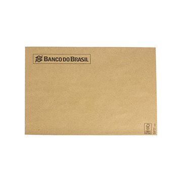 Envelope Pardo Pequeno Banco do Brasil 160x230mm CX 500UN