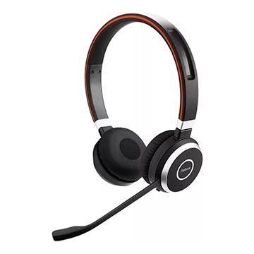 Headset S/Fio Recarregável Jabra Evolve Stereo Link 370