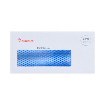 Envelope Ofício Ouvidoria Bradesco PCT 20UN