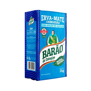 Erva Mate Barão Moída Grossa Vácuo 1kg