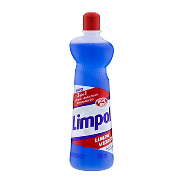 Limpa Vidros Limpol 3 em 1 Squeeze 500ml