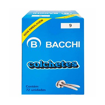 Colchete Bacchi N°09 CX 72UN