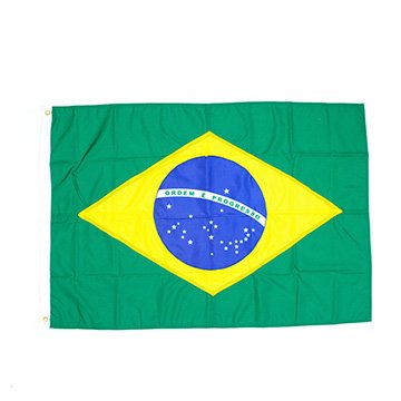 Bandeira do Brasil 2,5 Panos 1,12mx1,60m