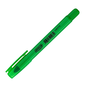 Caneta Marca Texto BRW Gel Verde