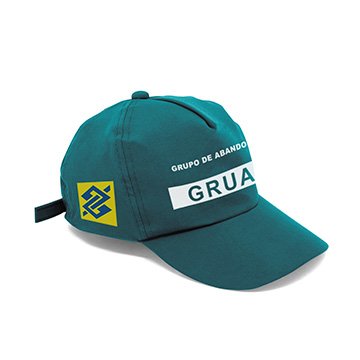 Boné Banco do Brasil Brim Verde PCT 5UN