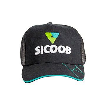 Boné Trucker Brim Sicoob PCT 10UN