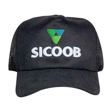 Boné Trucker Suede Sicoob PCT 10un