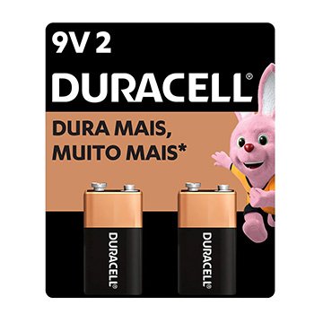 Bateria Alcalina Duracell 9V 2UN