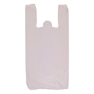 Sacola Plástica Branca 38x48cm 0,025m PCT 1.000UN