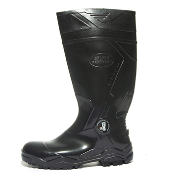 Bota PVC Italbotas Evolution Cano Longo Preta Bico Aço 37
