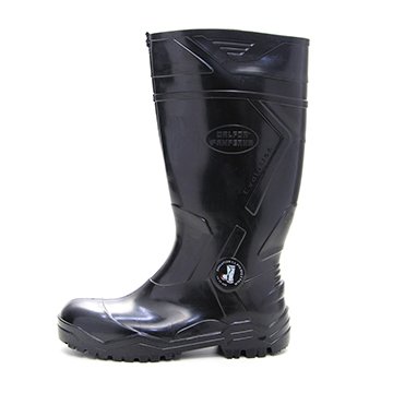 Bota PVC Italbotas Evolut Cano Longo Preta Bico+Pal Aco 37