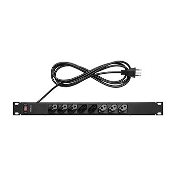 Protetor Eletrônico EPR 208 8 Tomadas para Rack | Intelbras