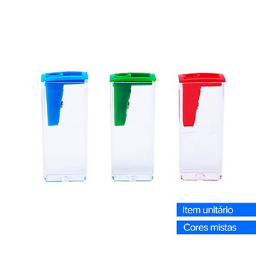 Apontador de Lápis com Depósito Go Office