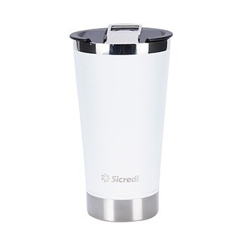 Copo Parede Dupla com Abridor Sicredi 500ml