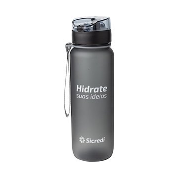Squeeze Tritan e BPA Free Sicredi 900ml CX 10UN