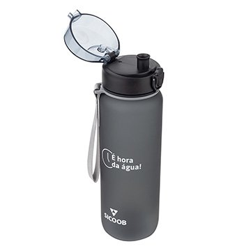 Squeeze Tritan e BPA Free Sicoob 900ml CX 10UN