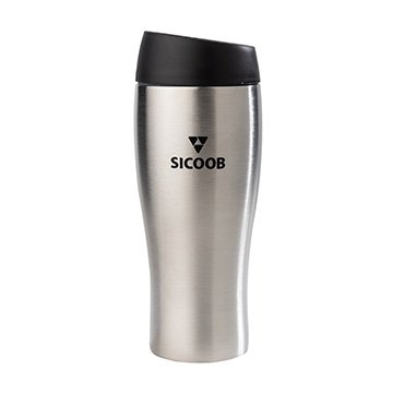 Caneca Parede Dupla Sicoob 450ml