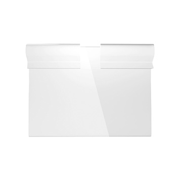 Porta Preço e Etiq Gancho Go Office 7,5cmx5,5cm PVC PCT 10UN