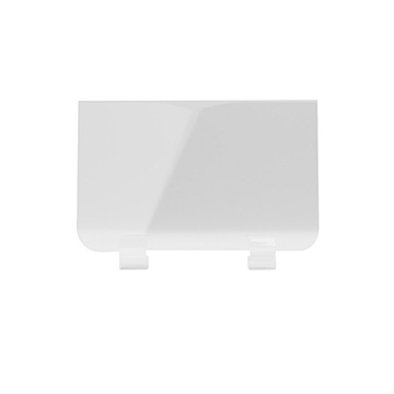 Porta Preço e Etiq Gancho Go Office 5,7x3,4cm PVC PCT 25UN