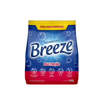 Lava Roupas em Pó Breeze 400g