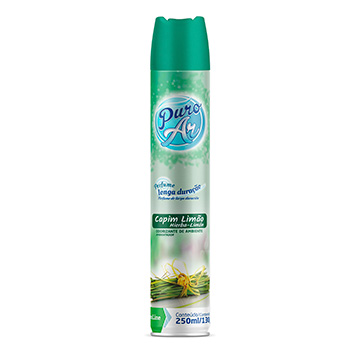 Desodorizador Puro Ar Capim Limão 250ml