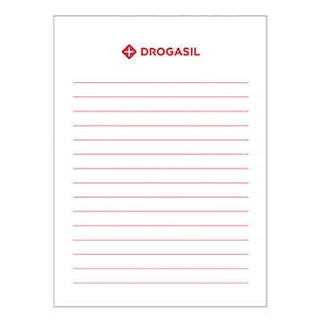 Bloco de Anotações Drogasil