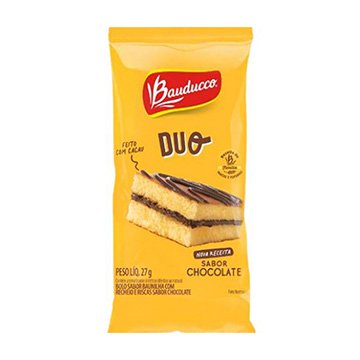 Bolinho Duo Chocolate Bauducco 27g (Cesta Grande)