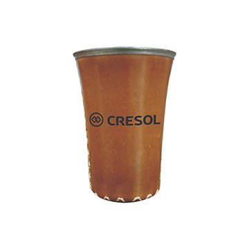 Cuia Tererê em Couro Cresol