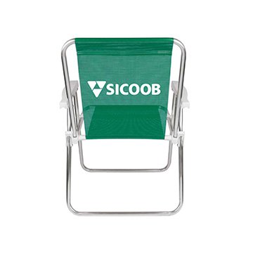 Cadeira de Praia em Alumínio Sicoob v2 CX 6UN