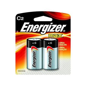 Pilha Alcalina C Energizer Max E000622406 2UN