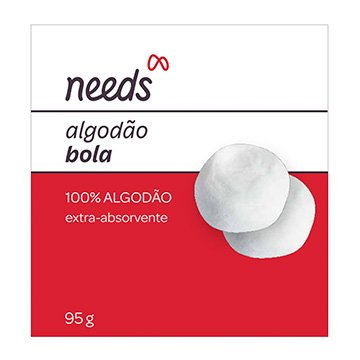 Algodao Bolas Raia Drogasil NEEDS 95g