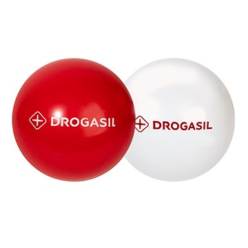 Balão Drogasil Branco /Vermelho PCT 160UN Novo