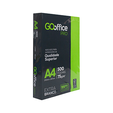 Papel A4 Go Office Pro 75g CertFSCMisto70% CU COC855709