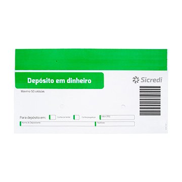Envelope Dinheiro Sicredi CertFSCMisto70% CU COC855709