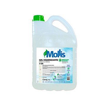 Álcool Gel 70° Mollis 4,4Kg