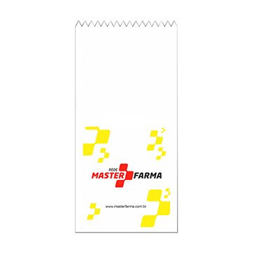 Saco de Papel Master Farma 13x22cm PCT 1.000UN